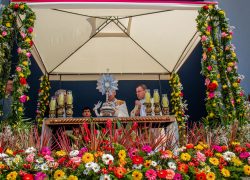 Bendición y reserva del santísimo sacramento Corpus Christi 2019