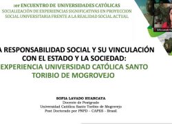 Directora de Responsabilidad Social presenta el programa CISUSAT en evento de universidades católicas colombianas