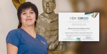 Docente de Odontología USAT es ponente en conferencia organizada por la Universidad Internacional de Ecuador