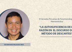 Docente participó como ponente en las XVI Jornadas Peruanas de Fenomenología y Hermenéutica organizadas por la PUCP