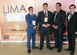 Delegación de la Especialidad de Endodoncia – USAT ocupan primer lugar en el concurso de poster en Lima ENDO 2019