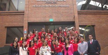 Estudiantes de la Escuela de Administración Hotelera y de Servicios Turísticos realizan pasantía en la Universidad de Cuenca – Ecuador