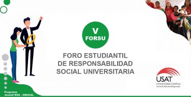 Integrantes de VOCCS USAT organizan V Foro Estudiantil de Responsabilidad Social Universitaria 2020