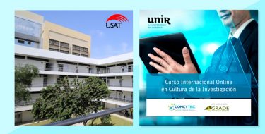 Siete docentes Renacyt son capacitados en Curso Internacional Online sobre Cultura de la Investigación organizado por la UNIR