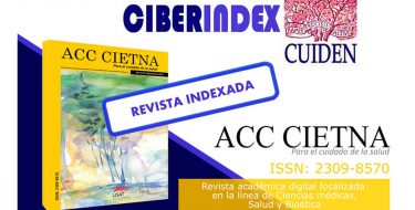 La revista digital “Acc Cietna: Para el cuidado de la salud” logra indexación a la base de datos Cuiden® de la Fundación Index