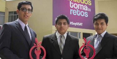 Estudiantes USAT obtienen el Premio Odebrecht para el Desarrollo Sostenible