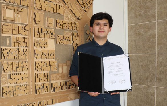 Estudiante USAT obtiene Mención Honrosa en la XIX Bienal de Arquitectura 2022
