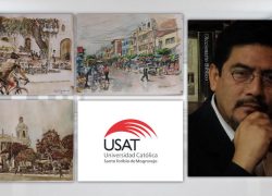 Docente de la Escuela Arquitectura USAT presentará la exposición pictórica ‘Chiclayo: imágenes de memoria’