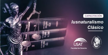 Docentes de la Facultad de Derecho reciben capacitación sobre Iusnaturalismo Clásico