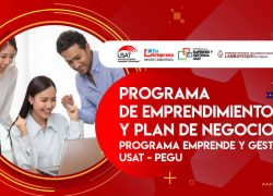 Emprendedores y empresarios de seis regiones del Perú son capacitados por el Instituto Empresa Sociedad (IES) de la USAT