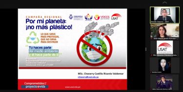 La USAT clausura campaña regional Por mi planeta, ¡no más plástico! con la participación de colegios y autoridades de Lambayeque
