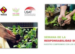 USAT clausura Semana de la Responsabilidad Social Universitaria con foro sobre experiencias de biohuertos comunitarios
