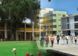 USAT firma importante convenio con Colegio Algarrobos