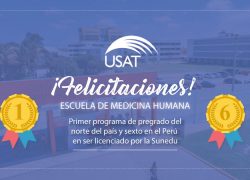 Escuela de Medicina Humana USAT es la primera del norte del país en recibir el licenciamiento por la Sunedu