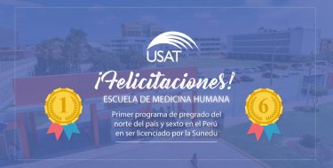 Escuela de Medicina Humana USAT es la primera del norte del país en recibir el licenciamiento por la Sunedu