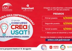 USAT lanza quinta edición del concurso escolar CREA USAT