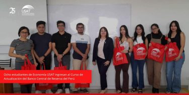 Ocho estudiantes de Economía USAT ingresan al Curso de Actualización del Banco Central de Reserva del Perú