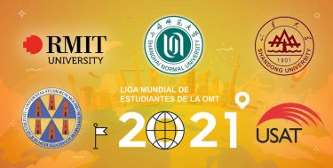 Equipo USAT entre los cinco mejores de la Liga Mundial de Estudiantes de la OMT 2021