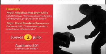 Coloquio “El feminicidio en el Perú”