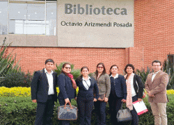 Maestrantes USAT realizan estancia académica en Colombia
