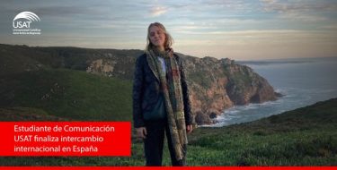 Estudiante de Comunicación USAT finaliza intercambio internacional en España