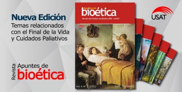 Revista “Apuntes de Bioética” USAT lanza su nueva edición sobre final de la vida y cuidados paliativos
