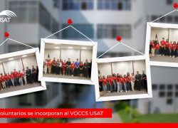 Nuevos voluntarios se incorporan al VOCCS USAT