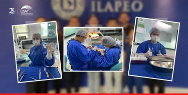Primeros puestos de la Especialidad Periodoncia e Implantología de la Escuela de Posgrado USAT realizan intercambio en Brasil