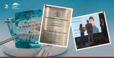 Docente de la Escuela de Posgrado USAT es nombrado miembro vitalicio de la Sociedad Peruana de Ortodoncia