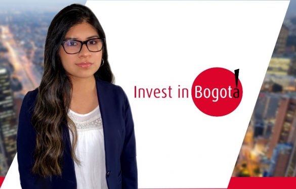 Estudiante de la Facultad de Derecho es seleccionada como practicante preprofesional en Invest in Bogotá