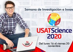 Participa de la Semana de la Investigación e Innovación USATSciencie 2020