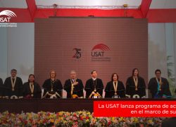 La USAT lanza programa de actividades en el marco de sus 25 años de vida institucional
