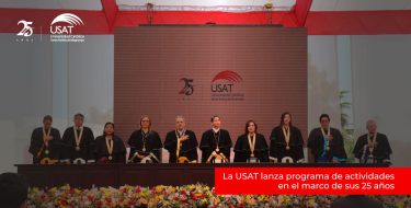 La USAT lanza programa de actividades en el marco de sus 25 años de vida institucional