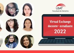 USAT participa en intercambio virtual de experiencia docente-estudiante (Virtual Exchange 2022)